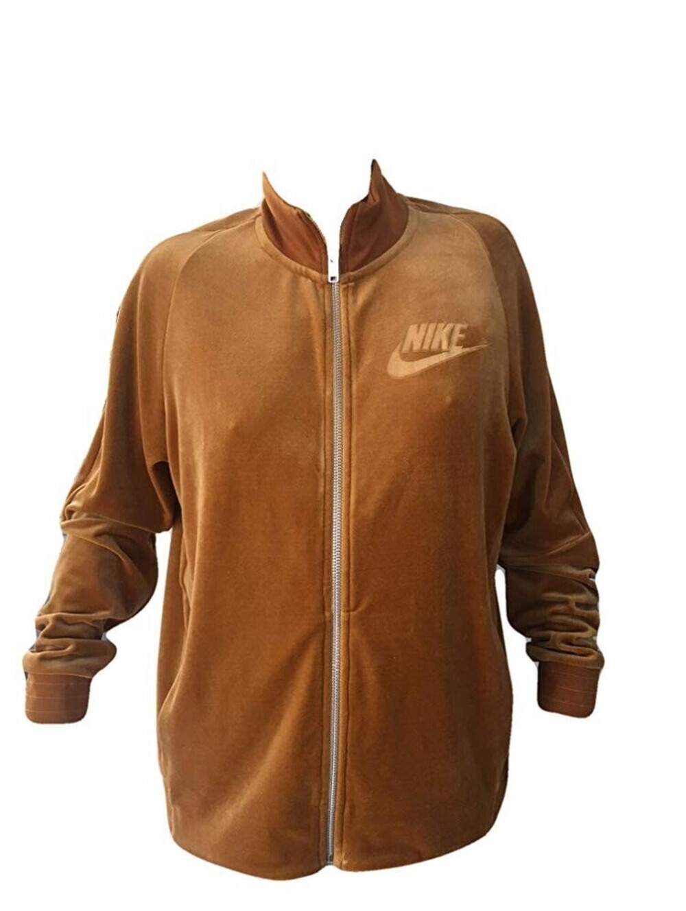 Nike Mens Velour Track Full Zip Jacket Size S